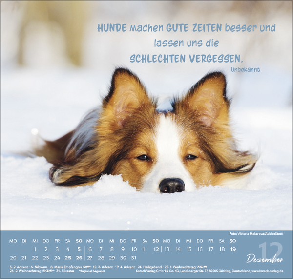 Weitere Ansicht: Für Hundeliebhaber 2027