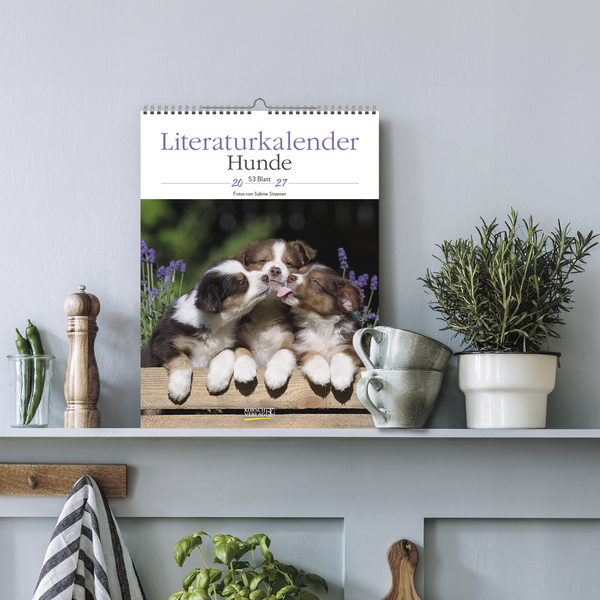 Weitere Ansicht: Literaturkalender Hunde 2027