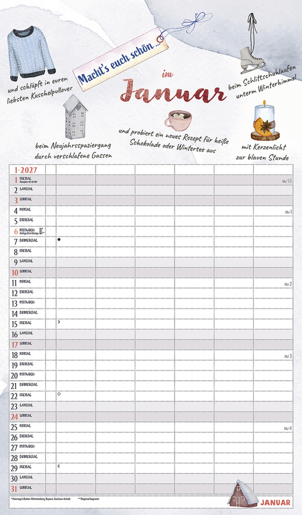 Weitere Ansicht: Macht's euch schön 2027