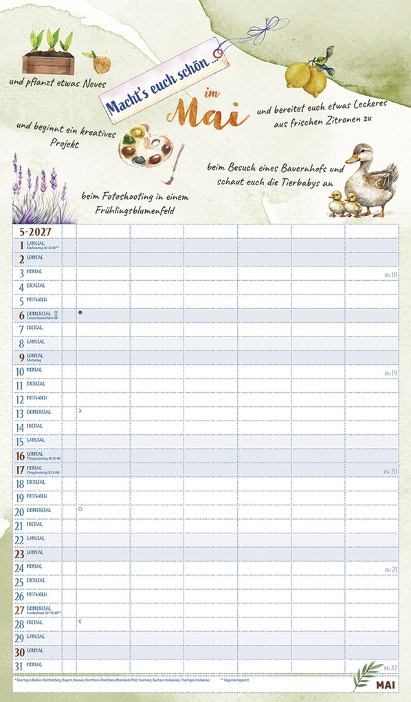 Weitere Ansicht: Macht's euch schön 2027