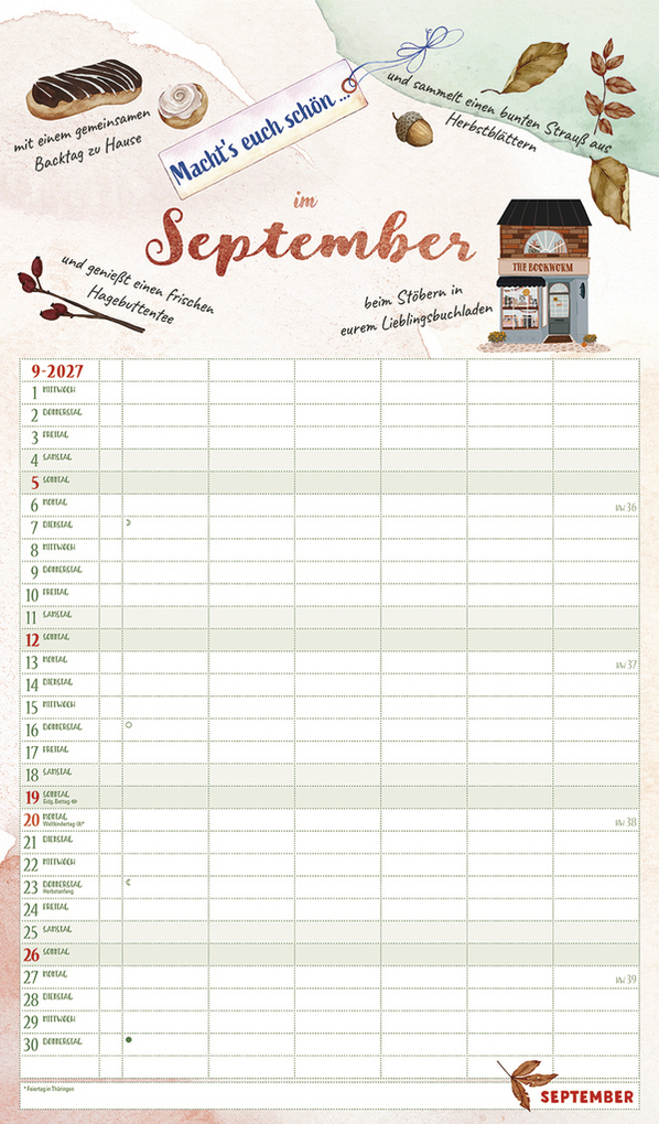 Weitere Ansicht: Macht's euch schön 2027