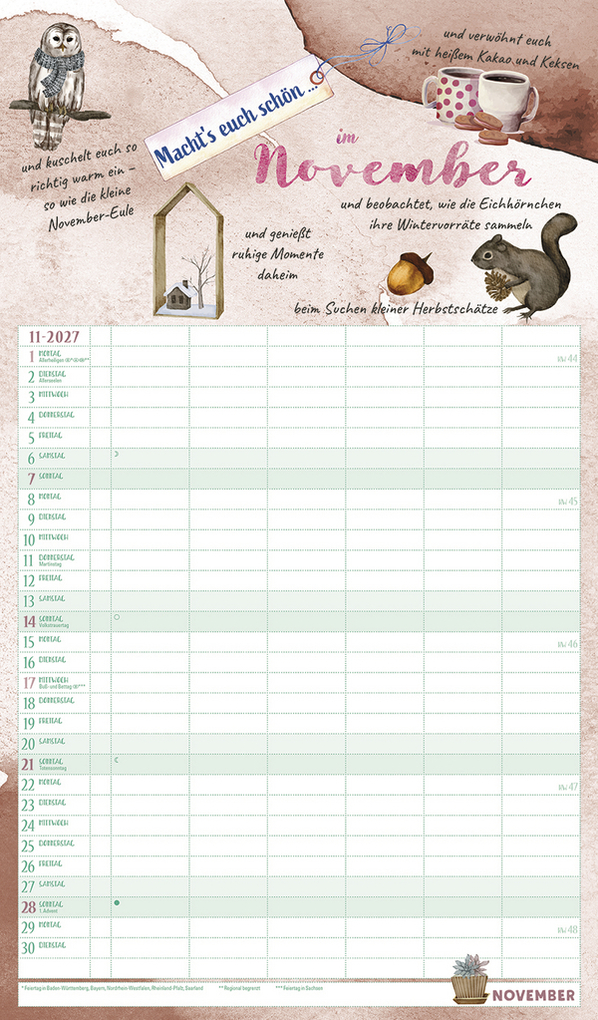 Weitere Ansicht: Macht's euch schön 2027