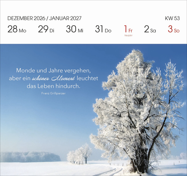 Weitere Ansicht: Genieße jeden Augenblick 2027