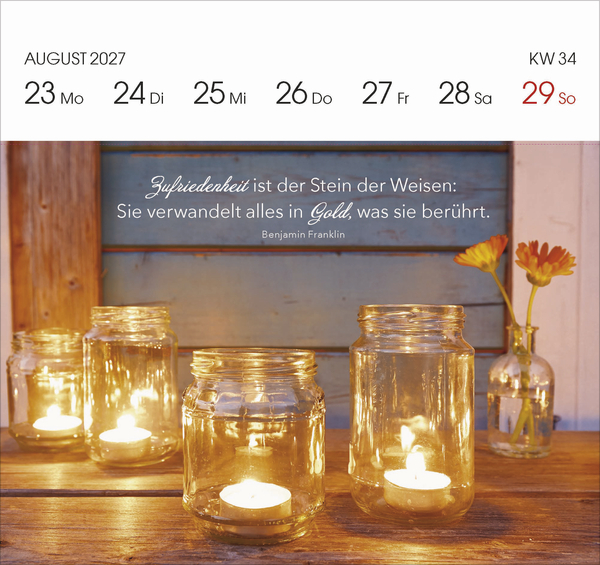 Weitere Ansicht: Genieße jeden Augenblick 2027