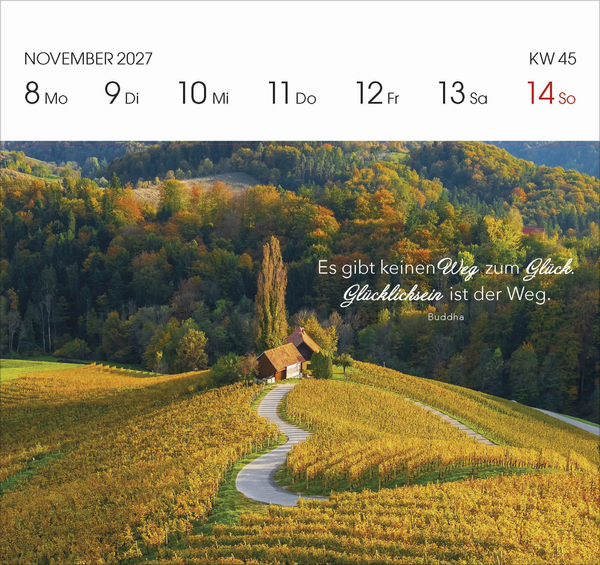 Weitere Ansicht: Genieße jeden Augenblick 2027