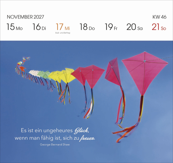 Weitere Ansicht: Genieße jeden Augenblick 2027