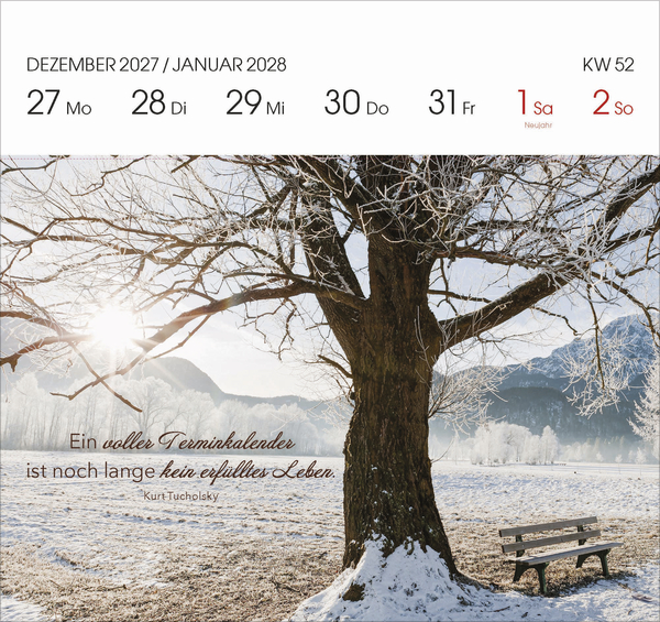 Weitere Ansicht: Genieße jeden Augenblick 2027