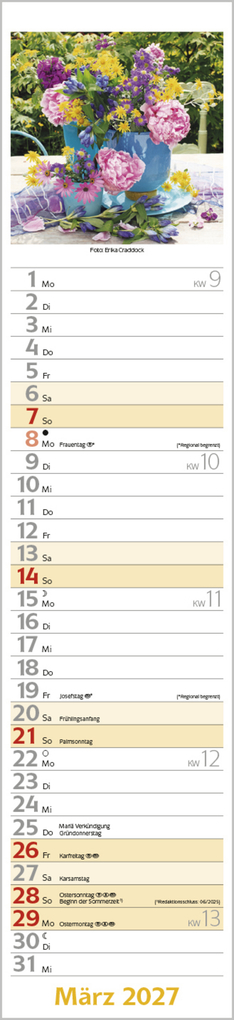 Weitere Ansicht: Flowers Langplaner 2027