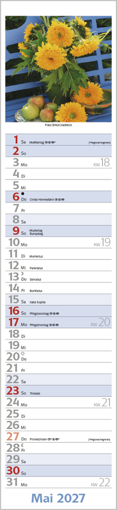 Weitere Ansicht: Flowers Langplaner 2027