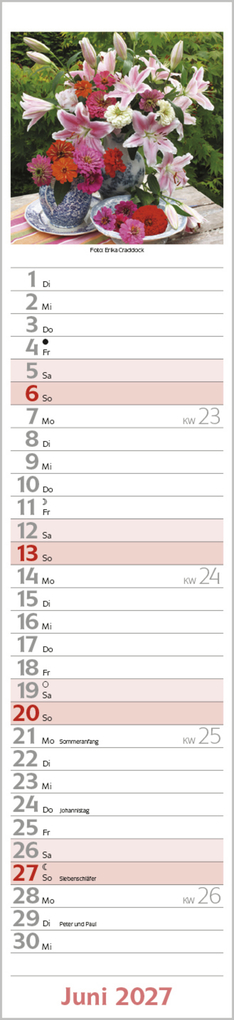 Weitere Ansicht: Flowers Langplaner 2027