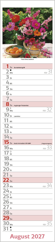 Weitere Ansicht: Flowers Langplaner 2027