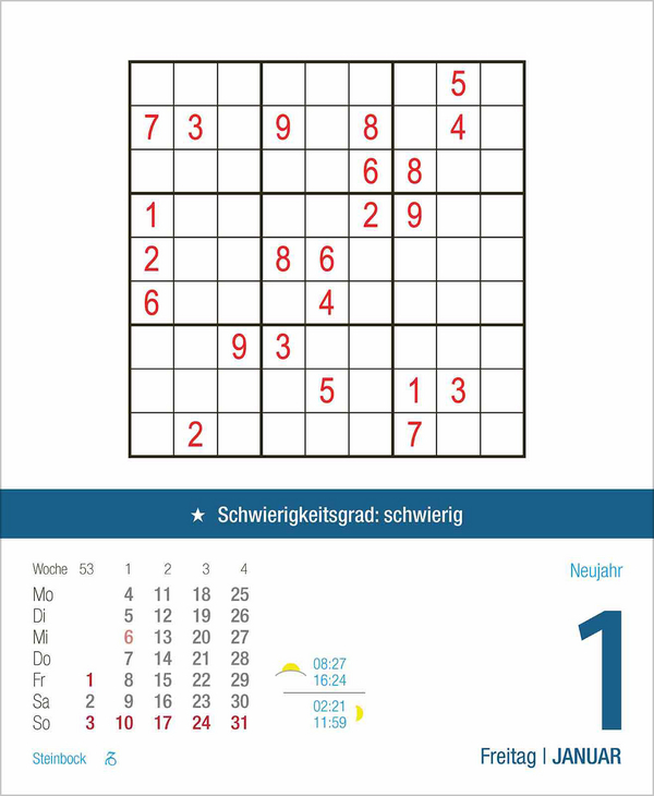 Weitere Ansicht: Profi Sudoku 2027