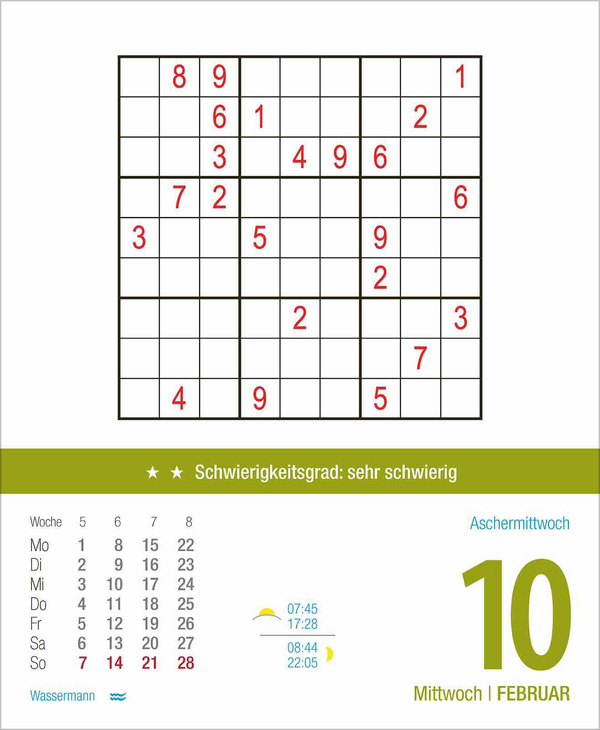 Weitere Ansicht: Profi Sudoku 2027