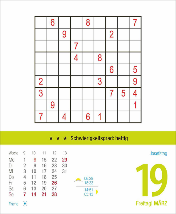 Weitere Ansicht: Profi Sudoku 2027