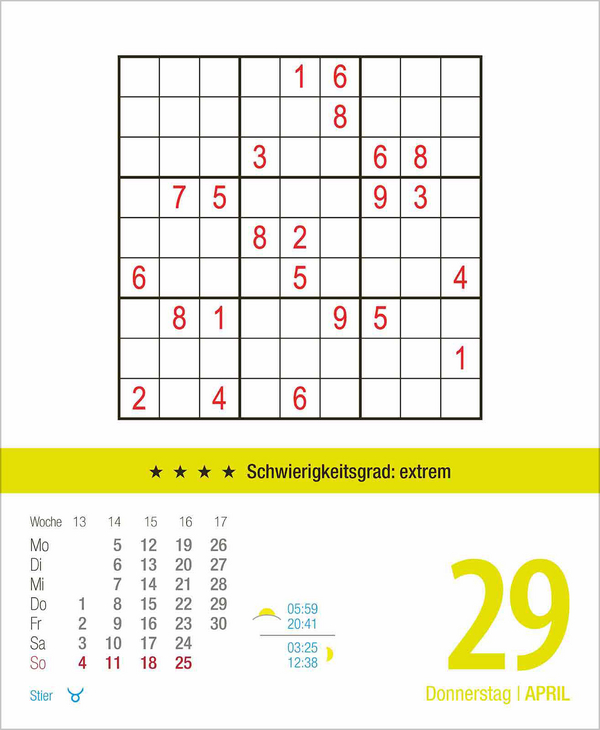 Weitere Ansicht: Profi Sudoku 2027