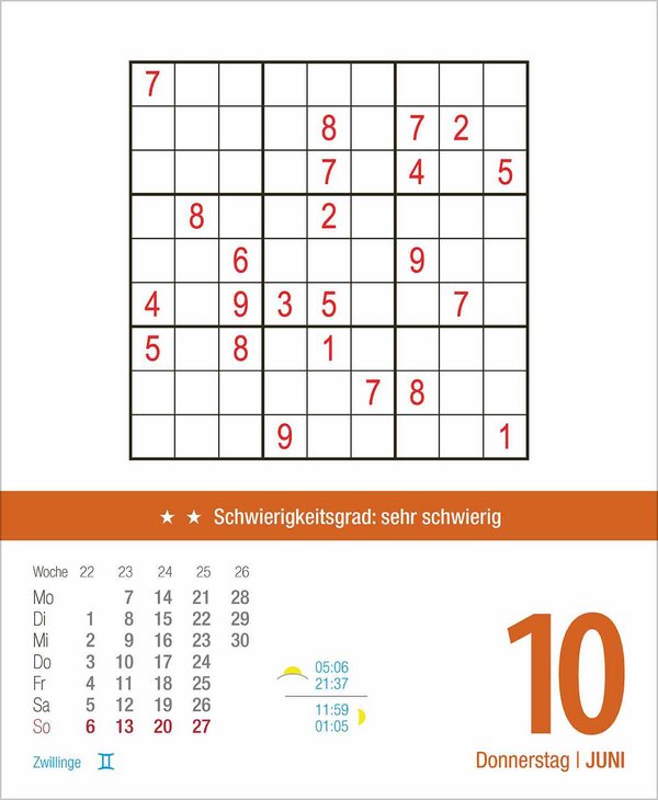 Weitere Ansicht: Profi Sudoku 2027