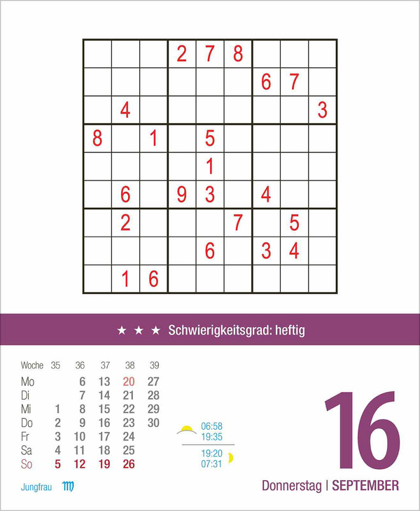 Weitere Ansicht: Profi Sudoku 2027