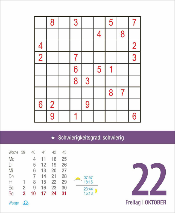 Weitere Ansicht: Profi Sudoku 2027