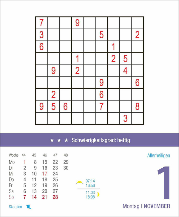 Weitere Ansicht: Profi Sudoku 2027