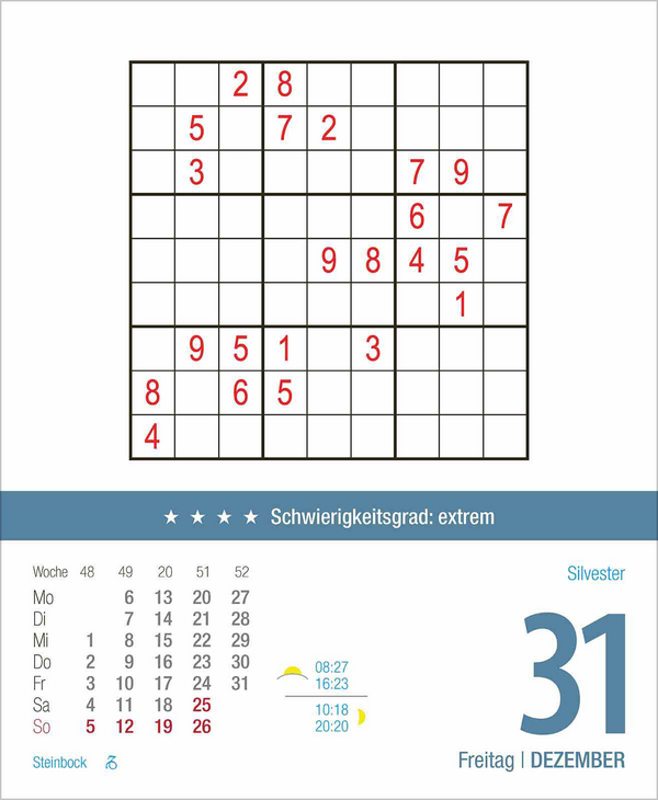 Weitere Ansicht: Profi Sudoku 2027