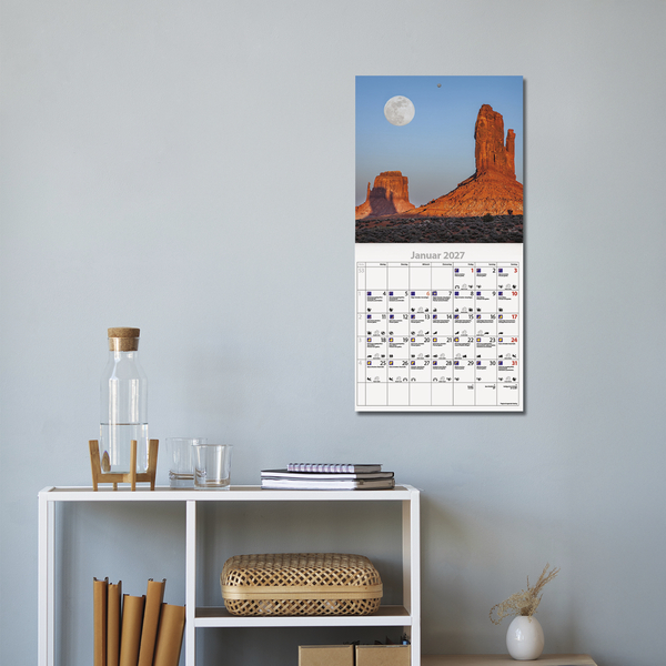 Weitere Ansicht: Der große Mondplaner 2027