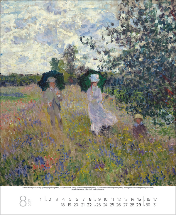 Weitere Ansicht: Claude Monet 2027 | Claude Monet