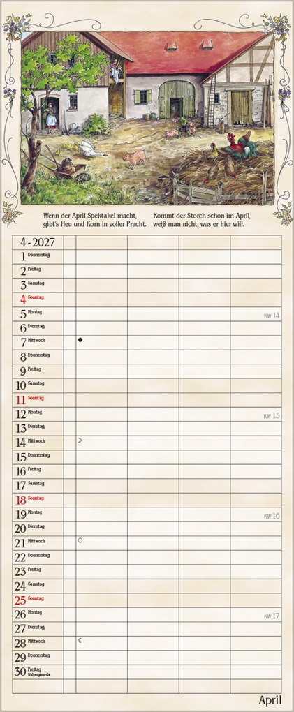 Weitere Ansicht: Bauernkalender 2027