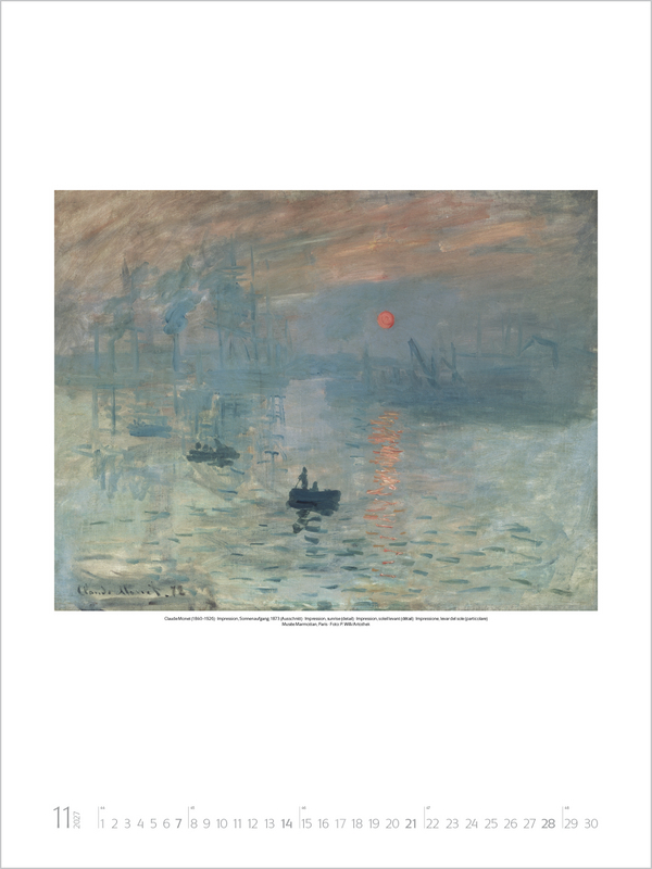 Weitere Ansicht: Claude Monet 2027 | Claude Monet