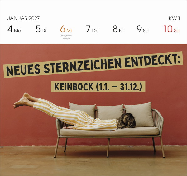 Weitere Ansicht: Lieber verrückt das Leben genießen 2027