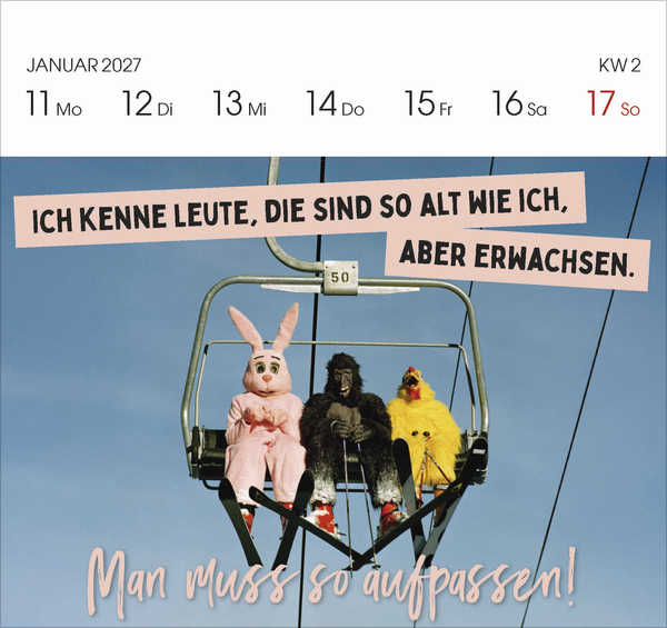 Weitere Ansicht: Lieber verrückt das Leben genießen 2027