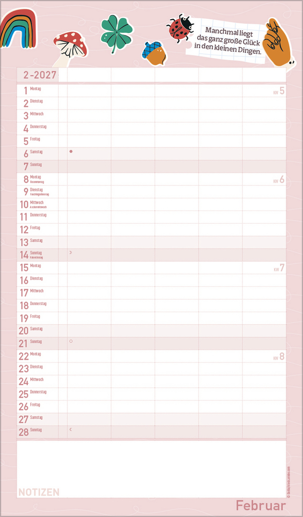 Weitere Ansicht: Glücksmomente 2027