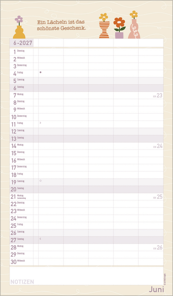 Weitere Ansicht: Glücksmomente 2027