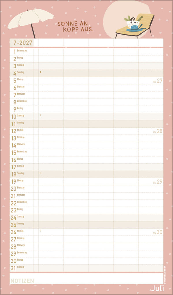 Weitere Ansicht: Glücksmomente 2027