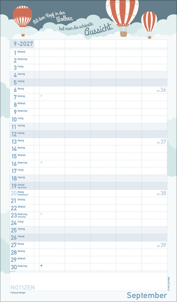 Weitere Ansicht: Glücksmomente 2027