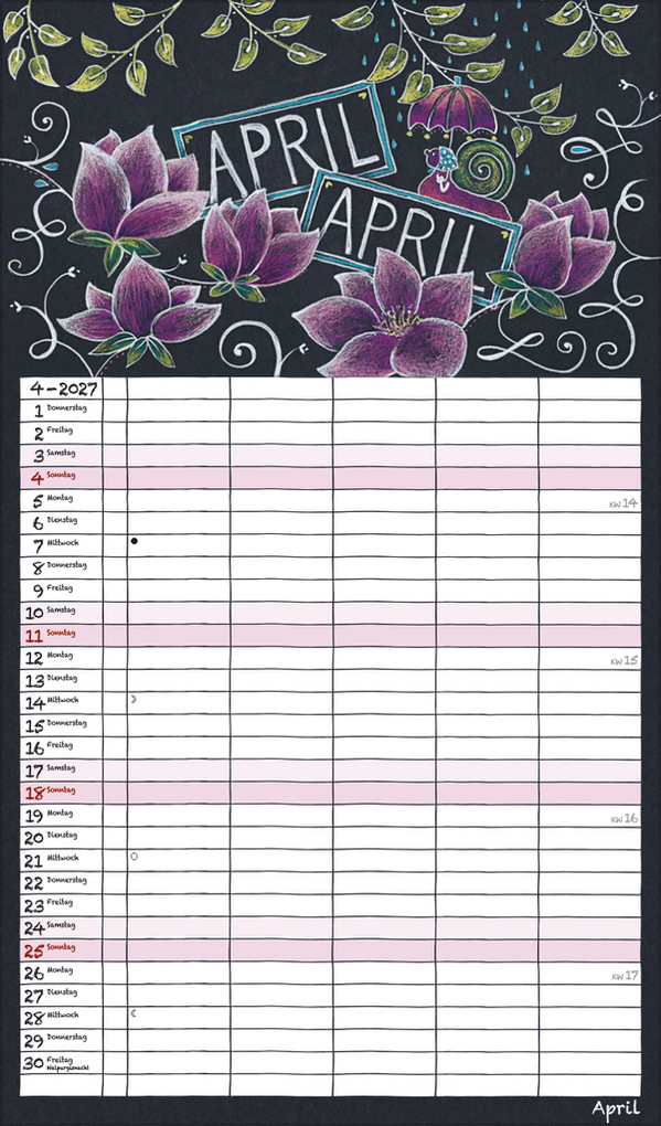 Weitere Ansicht: Lovely Chalk Timer 2027