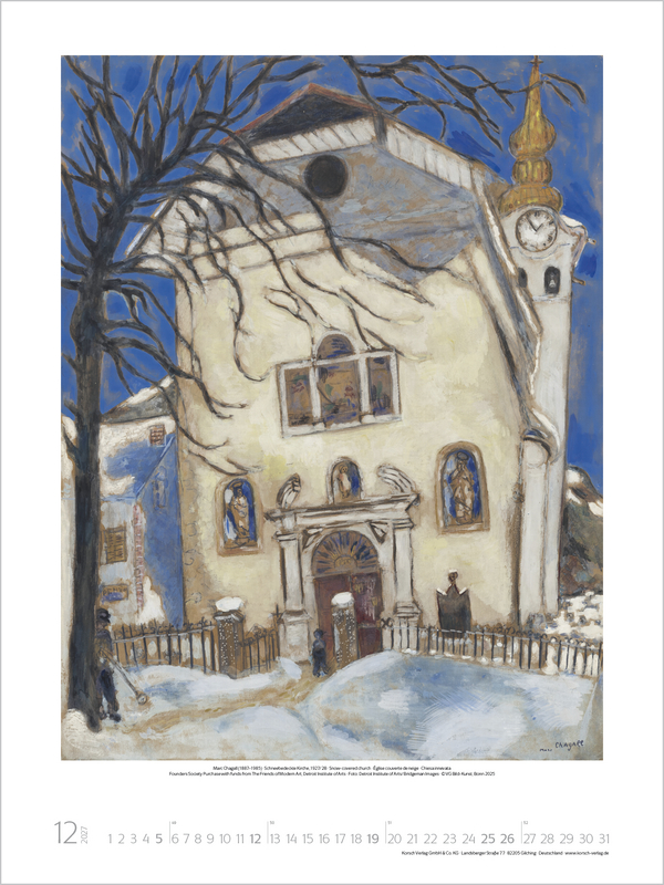 Weitere Ansicht: Marc Chagall 2027 | Marc Chagall