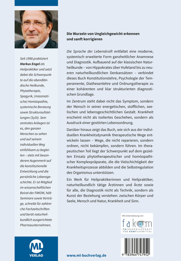 Weitere Ansicht: Die Sprache der Lebenskraft | Markus Engel