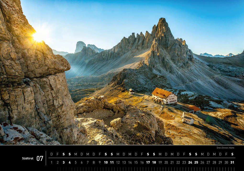 Weitere Ansicht: Südtirol Premiumkalender 2027