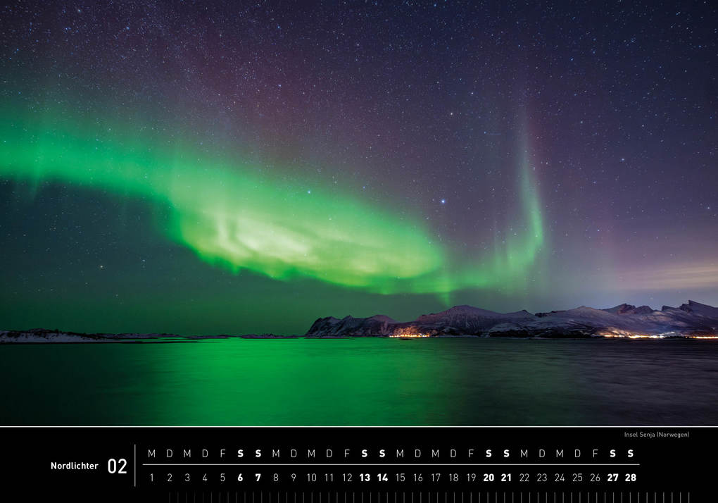Weitere Ansicht: Nordlichter Premiumkalender 2027 | Robert Haasmann