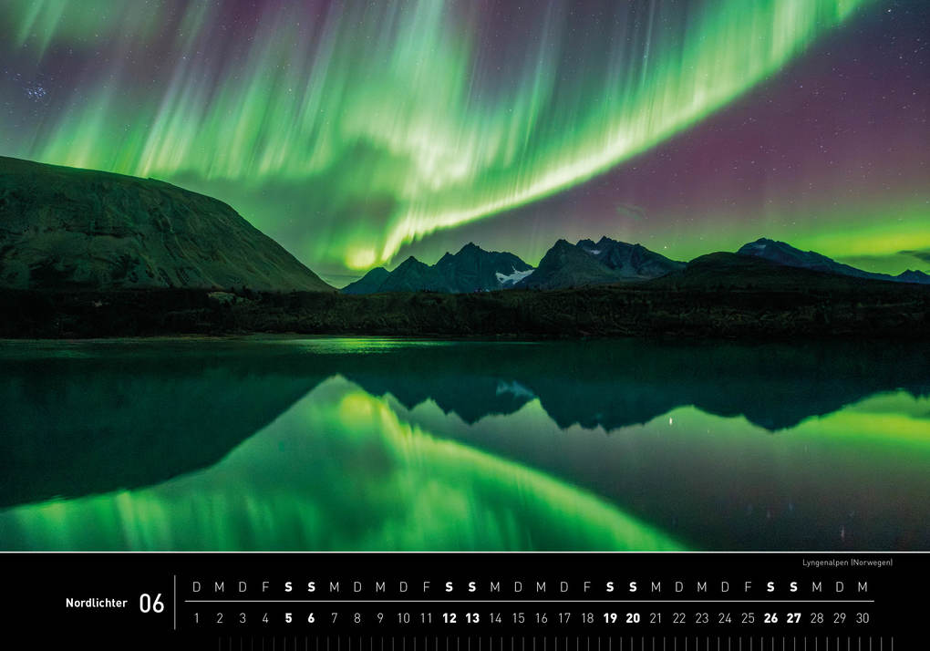 Weitere Ansicht: Nordlichter Premiumkalender 2027 | Robert Haasmann