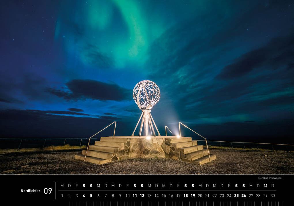 Weitere Ansicht: Nordlichter Premiumkalender 2027 | Robert Haasmann