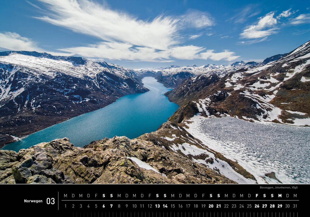 Weitere Ansicht: Norwegen Premiumkalender 2027