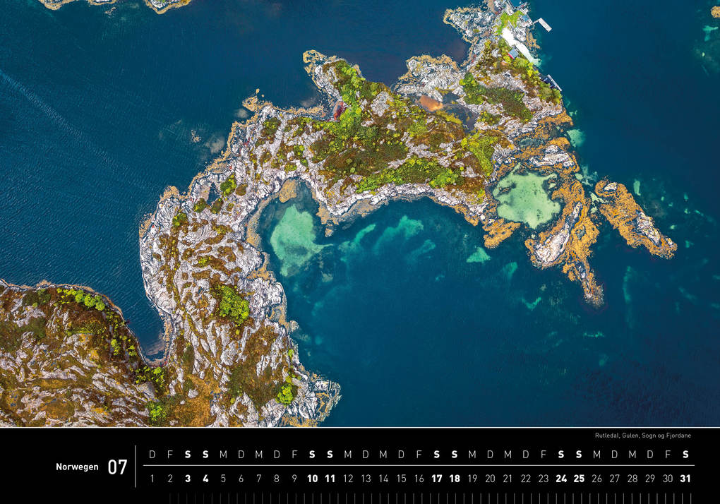 Weitere Ansicht: Norwegen Premiumkalender 2027