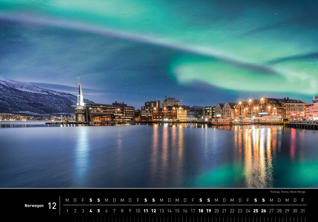 Weitere Ansicht: Norwegen Premiumkalender 2027