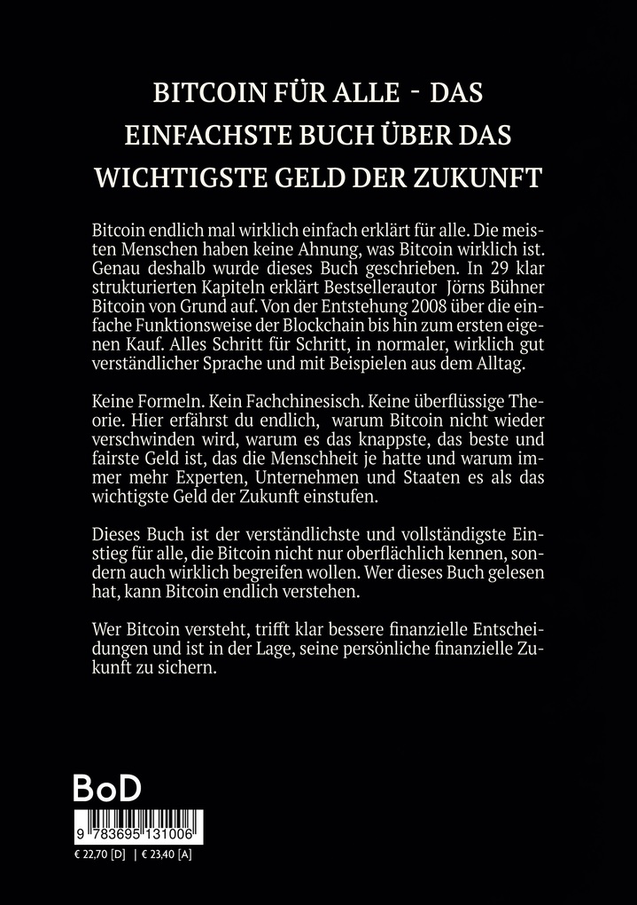 Weitere Ansicht: Bitcoin für alle | Jörns Bühner