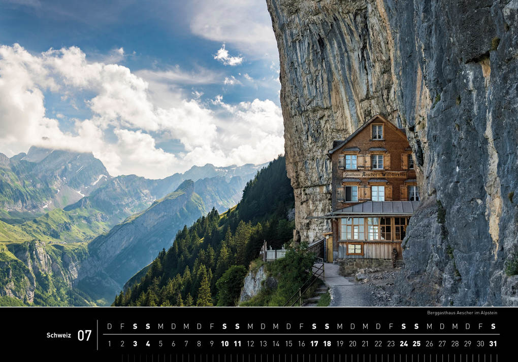 Weitere Ansicht: Schweiz Premiumkalender 2027