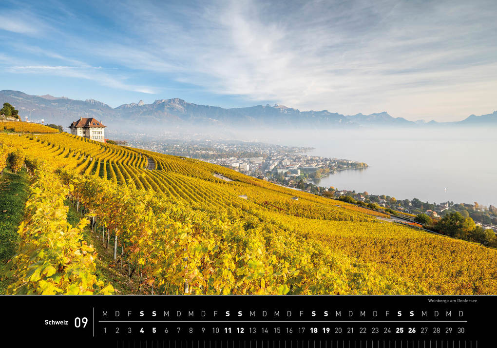 Weitere Ansicht: Schweiz Premiumkalender 2027