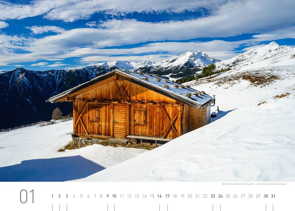 Weitere Ansicht: Südtirol & Dolomiten Exklusivkalender 2027
