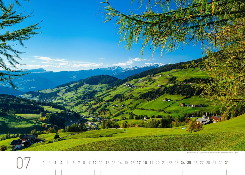 Weitere Ansicht: Südtirol & Dolomiten Exklusivkalender 2027
