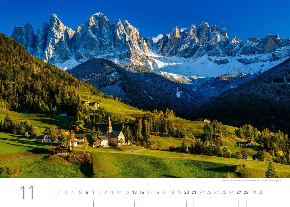 Weitere Ansicht: Südtirol & Dolomiten Exklusivkalender 2027